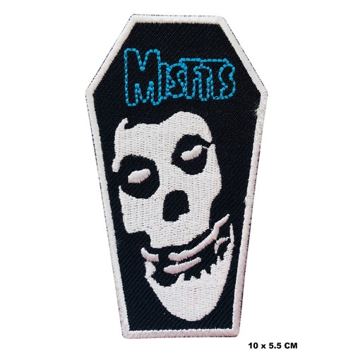 Misfits skull biker - misfits, iron/sew