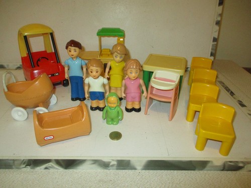 Little tikes dollhouse bundle - little,