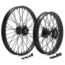 21"/18" Black Wheels For Honda