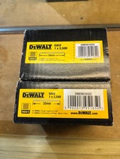 DEWALT  16ga galvanised brad nails 32mm AND 50mm you get BOTH boxes