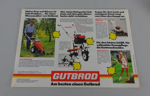 Brochure gutbrod program - brochure,