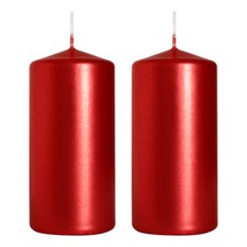 Pillar Candles, Pack of 2