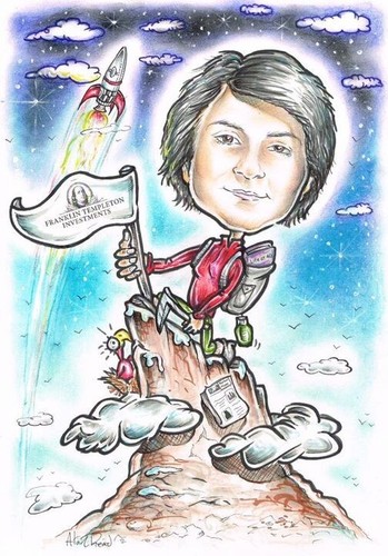 Personalised caricature from - personalised,