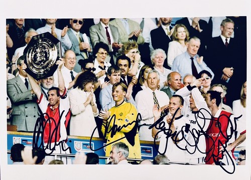 Arsenal hand signed - signed, legends