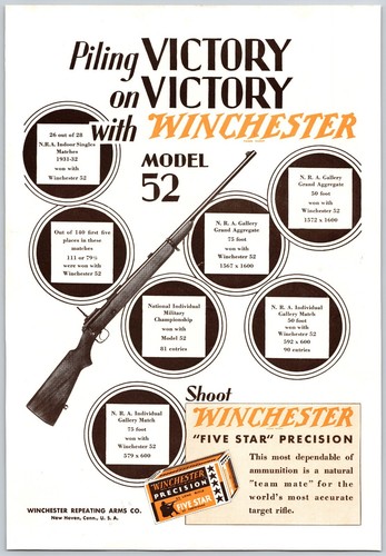 Winchester model target - 52,
