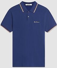 Ben Sherman Men's Short Sleeve Signature Polo T Shirt Collared Cotton Tee S-5XL