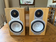 Monitor Audio Silver RS1 Speakers Natural Oak Matched Pair 100Watts