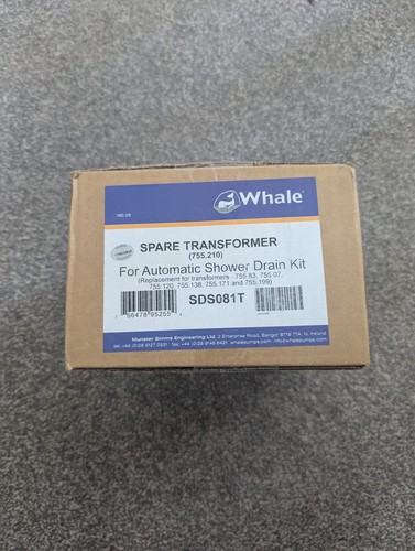 Whale pump spare - spare, transformer