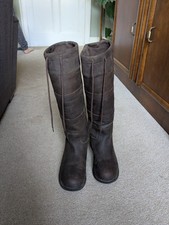 Mark Todd Boot Mark II MT Country size 43 brown riding boots fleece lined