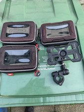 Givi S950 Motorcycle Sat Nav Holder/case 3 cases one holder