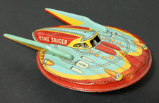 Old Ufo Space Toy Flying