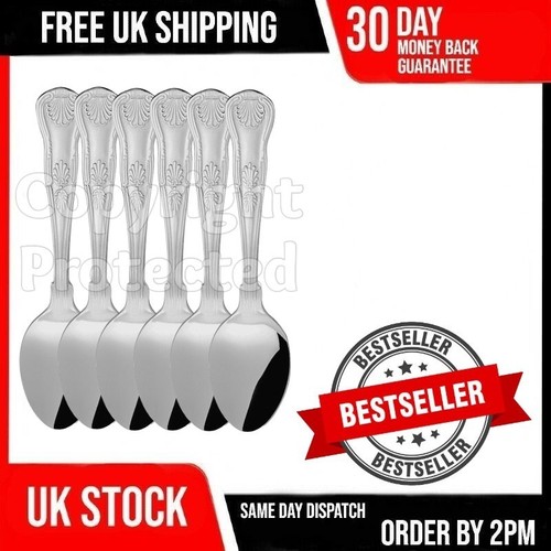 Kings pattern dessert - kings, spoons