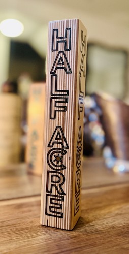 Half acre wooden tap - acre,
