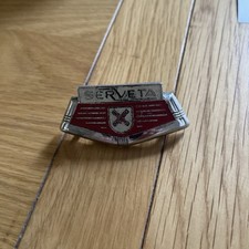 Lambretta Servetta Original Horn cast Badge