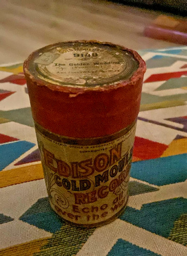 Edison wax cylinder ada - wax,