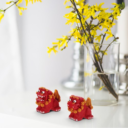 Pcs mini lion figurine - figurine, small