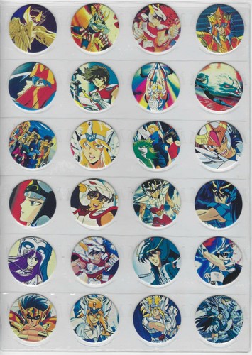 Saint seiya tazos - saint, set