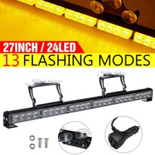 24 LED Warning Strobe Amber
