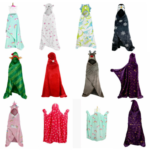 New kids hooded snuggle - hooded,