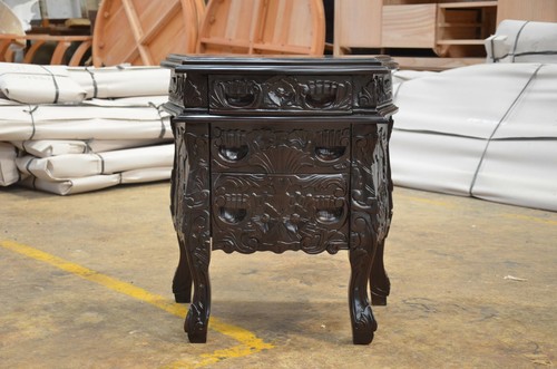 Dark mahogany rococo - 1,