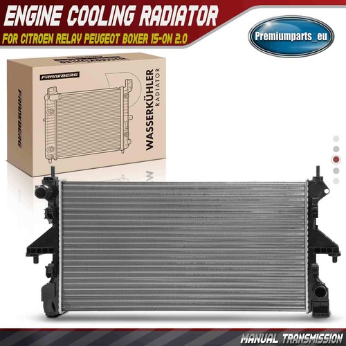 Engine cooling radiator for - engine,