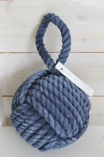 Large Shabby Navy Blue Coastal