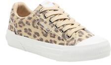 Rocket Dog Cheery Womens Leopard Casual Lace Up Canvas Pumps Shoes Trainers