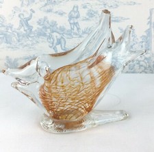 Art Glass Fish Statue Figurine