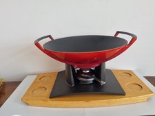 Le Creuset Cast Iron Wok/