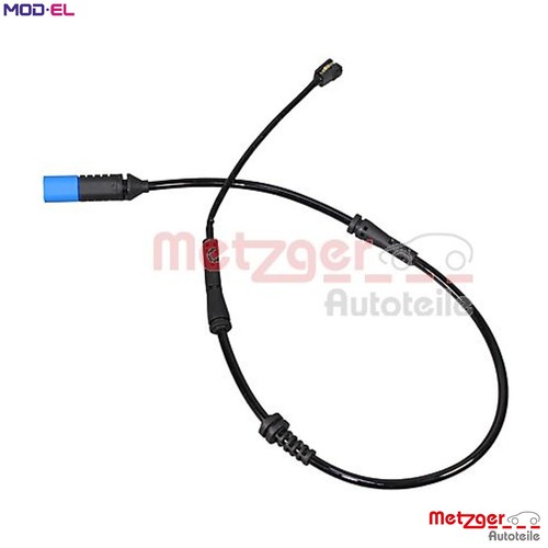 Warning contact brake pad wear - contact,