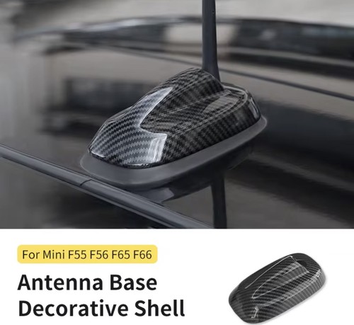Black carbon fibre aerial - black,