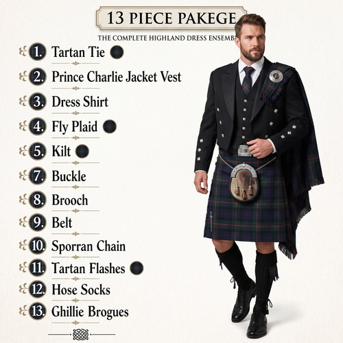 Prince charlie kilt outfit - prince,