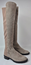 Stuart Weitzman Women's Beige 50/50 5050 Suede City Over-the-Knee Boots Size 7.5