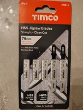 Timco Hss Jigsaw Blades Clean
