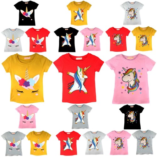 Girls unicorn shirt dabbing - unicorn, t-shirt