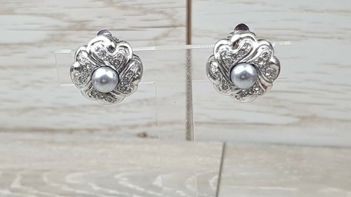 Vintage ciro silvertone - silvertone, flower