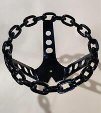 LOWRIDER CLASSIC ORIGINAL! CHAIN STEERING WHEEL BLACK