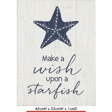 Make wish upon starfish - make,