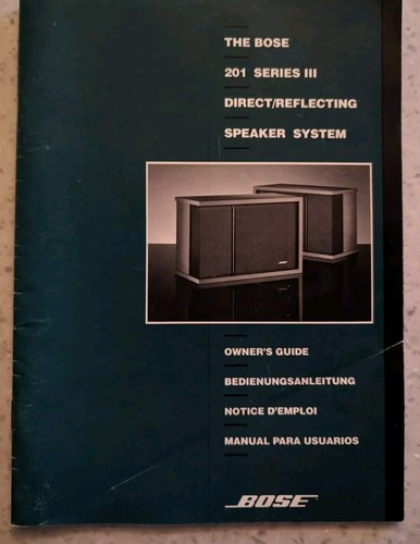 Bose 201 series iii - series,