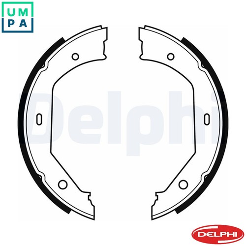 Brake shoe set - set, ls1857