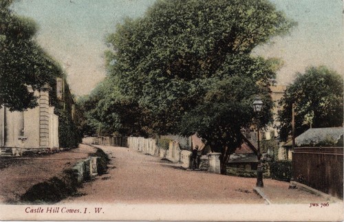 Castle hill cowes posted 1905 - posted,