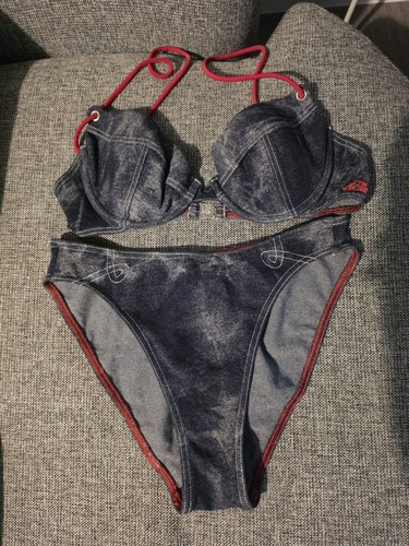 Vintage y2k banana - moon, denim