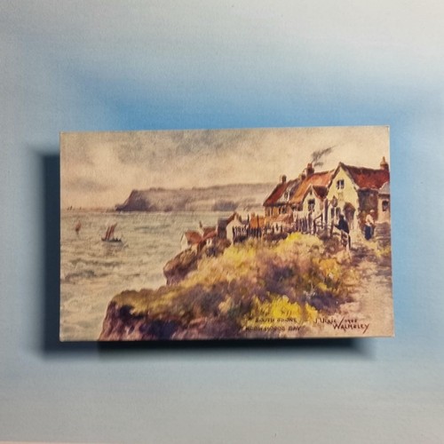 Robin hoods bay postcard c1905 - robin,