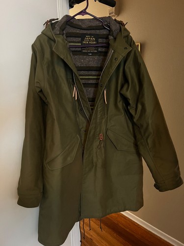 Iron heart parka ihm - -34-odg,