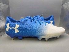 Under Armour Magnetico Pro SG Mens Football Boots UK Size 11.5 Blue White NEW