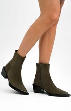 Topshop Womens Grey Boots RRP
