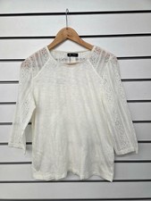 LA REDOUTE LADIES CREAM LACE