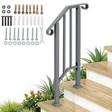 Wrought iron handrail picket - wrought,