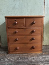 Antique Pine Chest Of