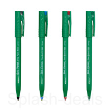 Pentel Ball R50 Rollerball Pens - 0.8mm Fine Smooth Ink - Black Blue Red Green